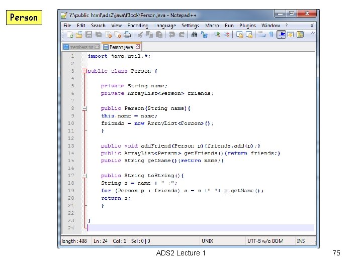 Person ADS 2 Lecture 1 75 