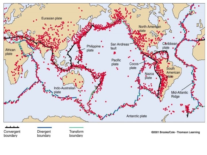 Where Do Earthquakes Occur and How Often? ~80% of all earthquakes occur in the