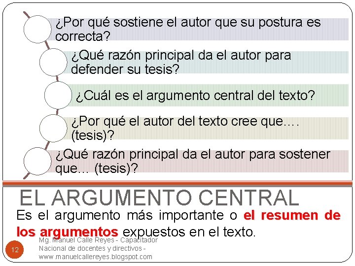 ¿Por qué sostiene el autor que su postura es correcta? ¿Qué razón principal da