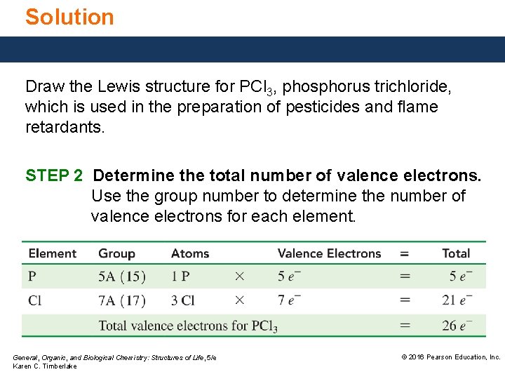 Solution Draw the Lewis structure for PCl 3, phosphorus trichloride, which is used in