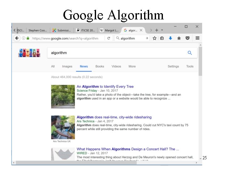 Google Algorithm 25 