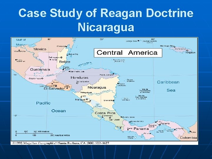 Case Study of Reagan Doctrine Nicaragua 