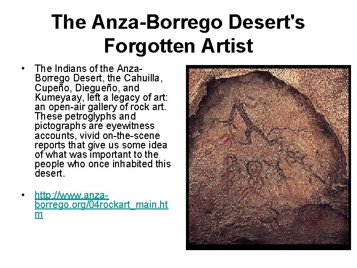 The Anza-Borrego Desert's Forgotten Artist • The Indians of the Anza. Borrego Desert, the