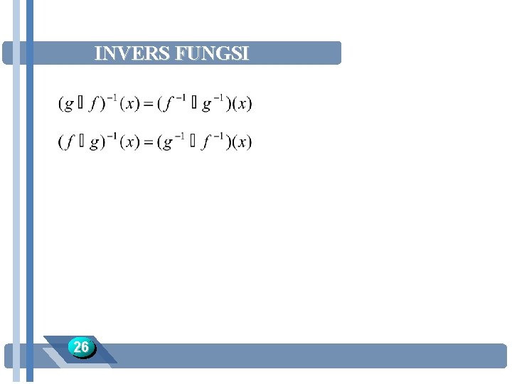 INVERS FUNGSI 26 