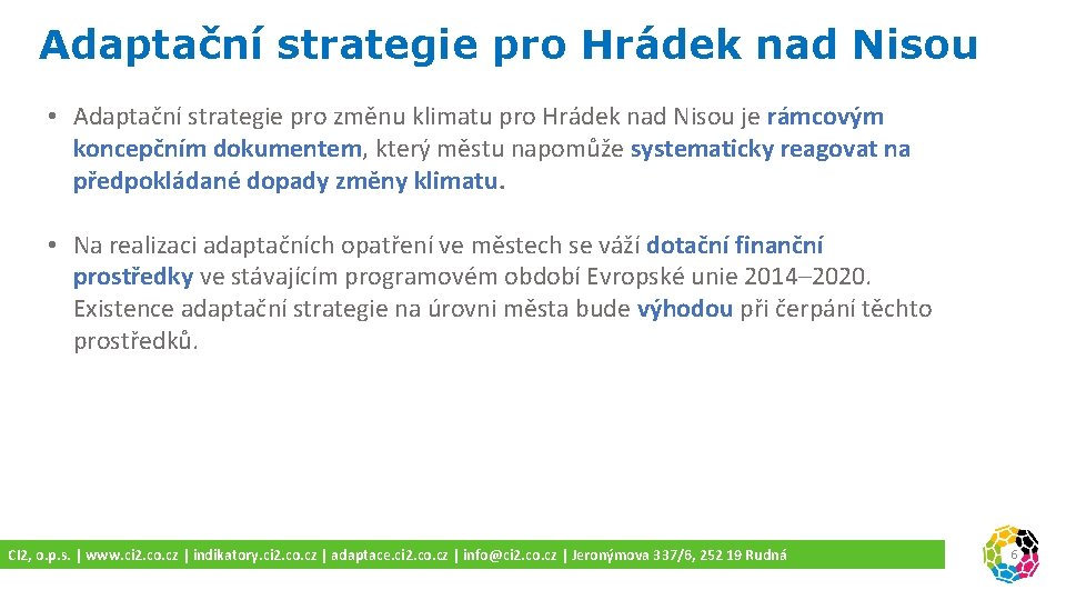 Adaptační strategie pro Hrádek nad Nisou • Adaptační strategie pro změnu klimatu pro Hrádek