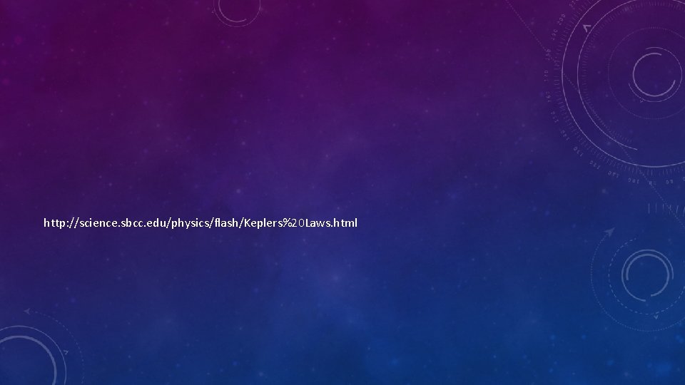 http: //science. sbcc. edu/physics/flash/Keplers%20 Laws. html 