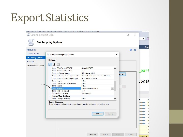Export Statistics 