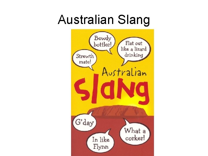 Australian Slang 