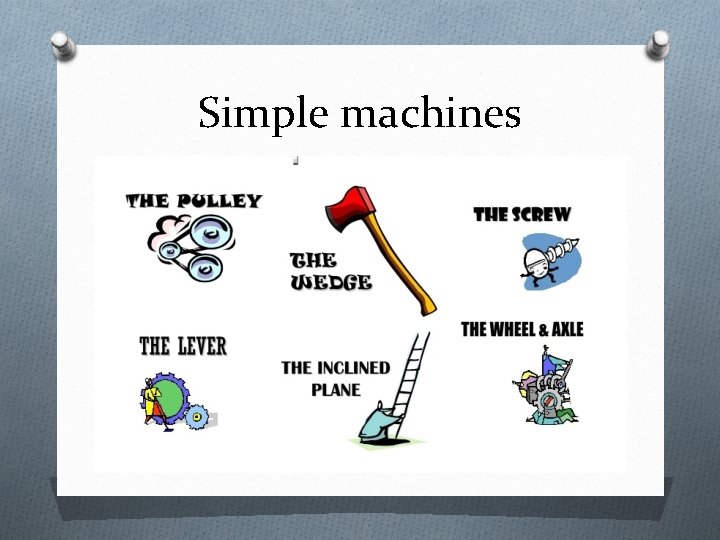 Simple machines 
