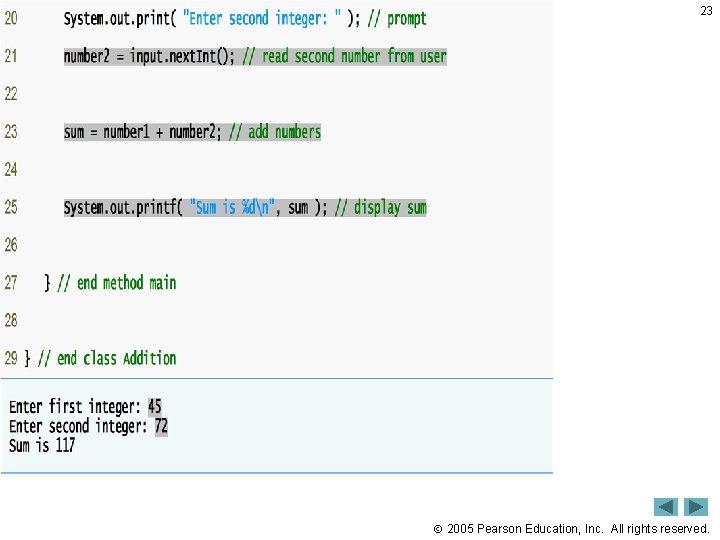 Outline 23 2005 Pearson Education, Inc. All rights reserved. 