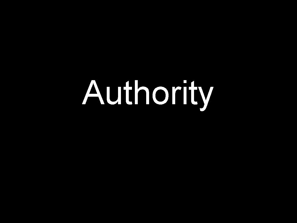 Authority 