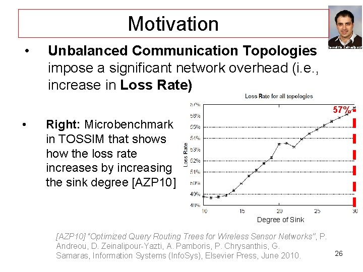 Motivation • Unbalanced Communication Topologies impose a significant network overhead (i. e. , increase