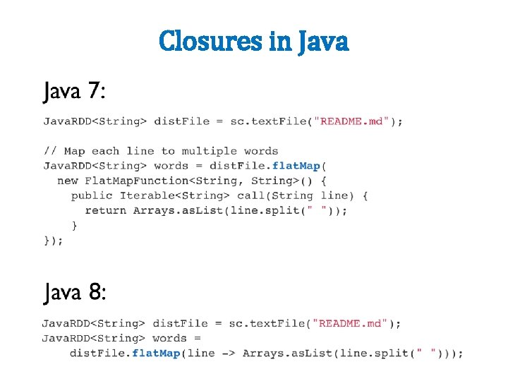 Closures in Java 