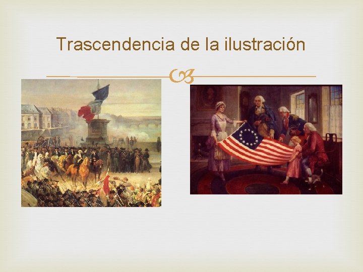 Trascendencia de la ilustración 