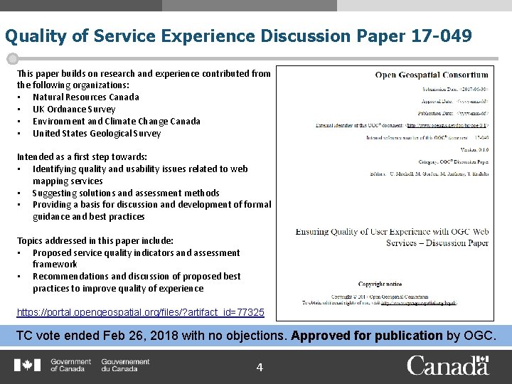 Quality of Service Experience Discussion Paper 17 -049 This paper builds on research and