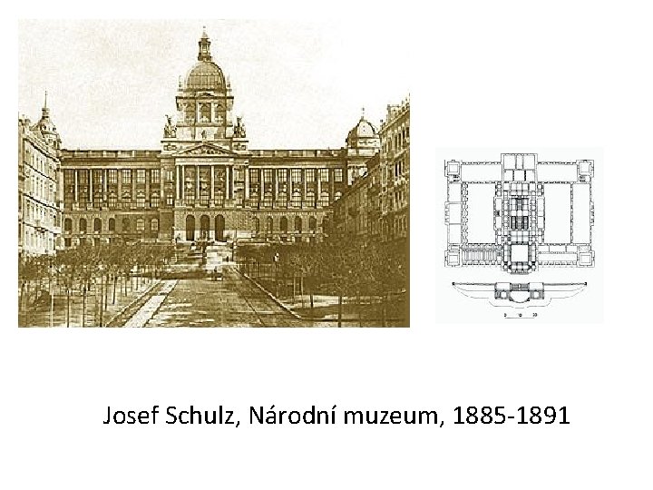 Josef Schulz, Národní muzeum, 1885 -1891 