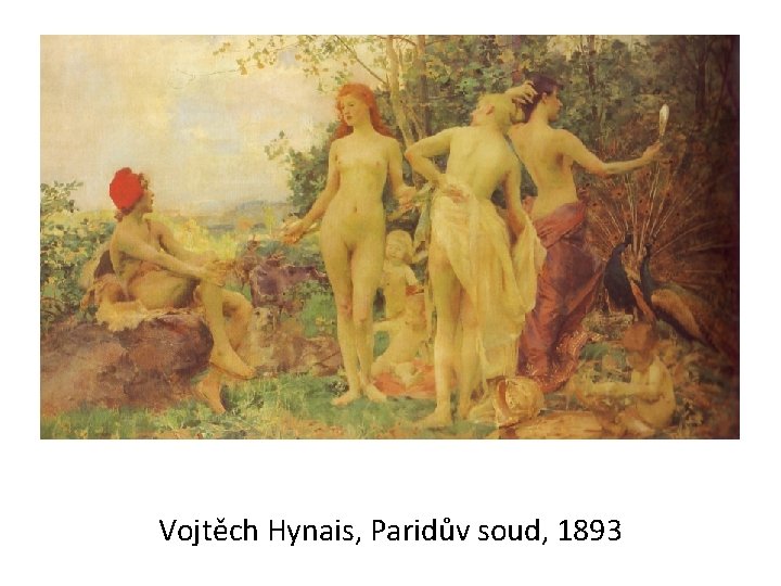 Vojtěch Hynais, Paridův soud, 1893 