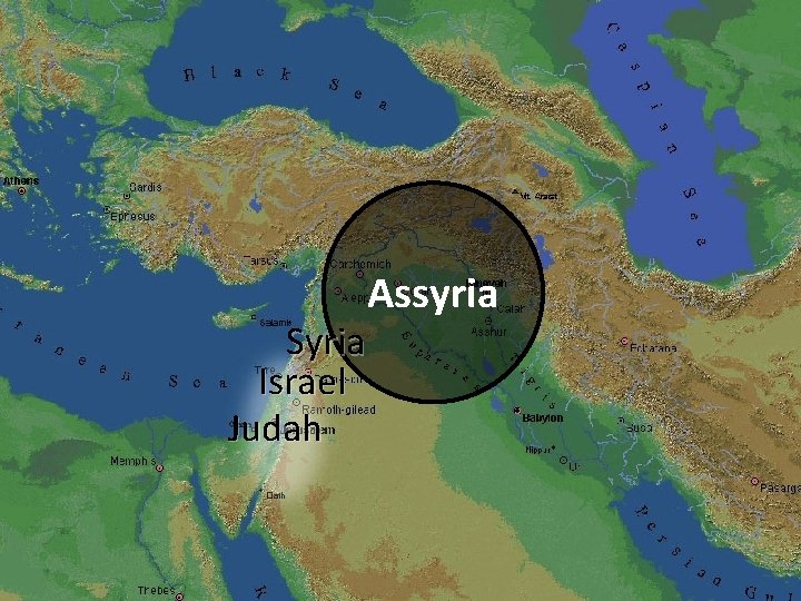 Syria Israel Judah Assyria 