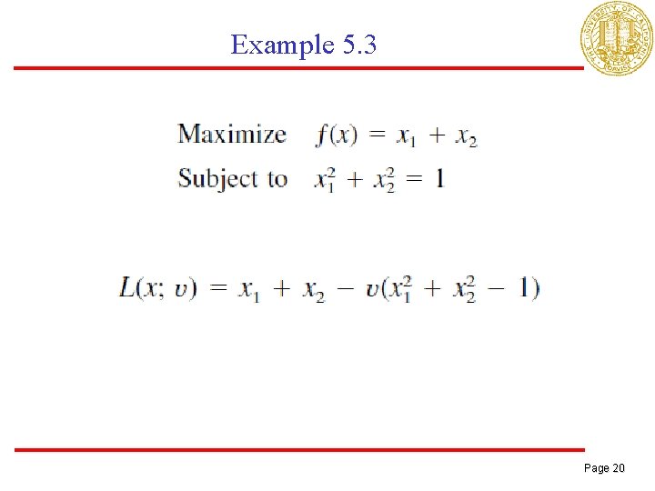 Example 5. 3 Page 20 