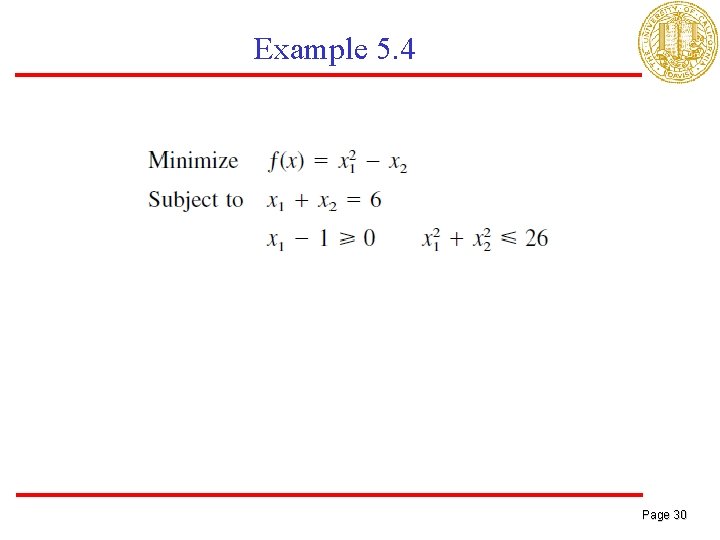 Example 5. 4 Page 30 