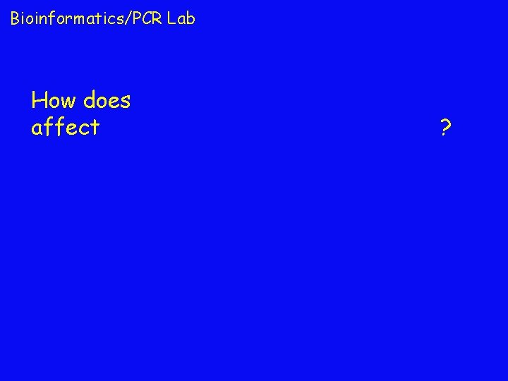 Bioinformatics/PCR Lab How does having a certain genetic marker affect chances of getting brain