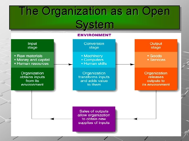 The Organization as an Open System 