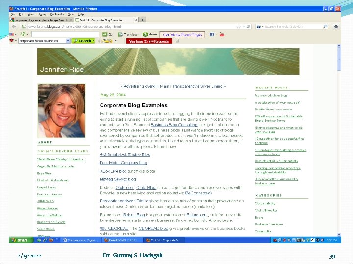 2/13/2022 Dr. Gururaj S. Hadagali 39 2/13/2022 Dr. Gururaj S. Hadagali 39