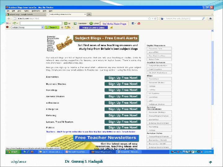 2/13/2022 Dr. Gururaj S. Hadagali 41 2/13/2022 Dr. Gururaj S. Hadagali 41