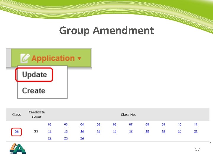 Group Amendment 37 