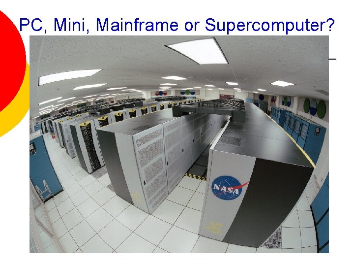 PC, Mini, Mainframe or Supercomputer? 