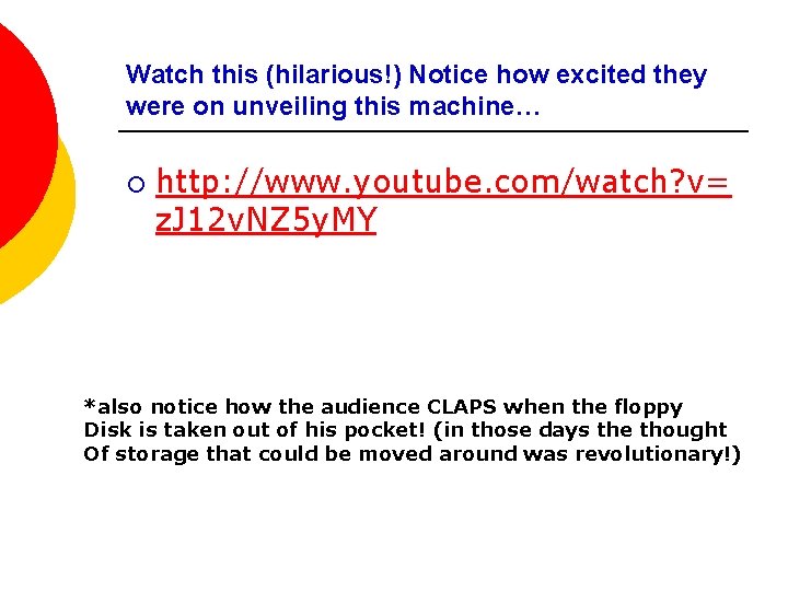 Watch this (hilarious!) Notice how excited they were on unveiling this machine… ¡ http: