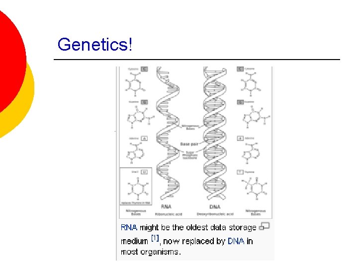 Genetics! 