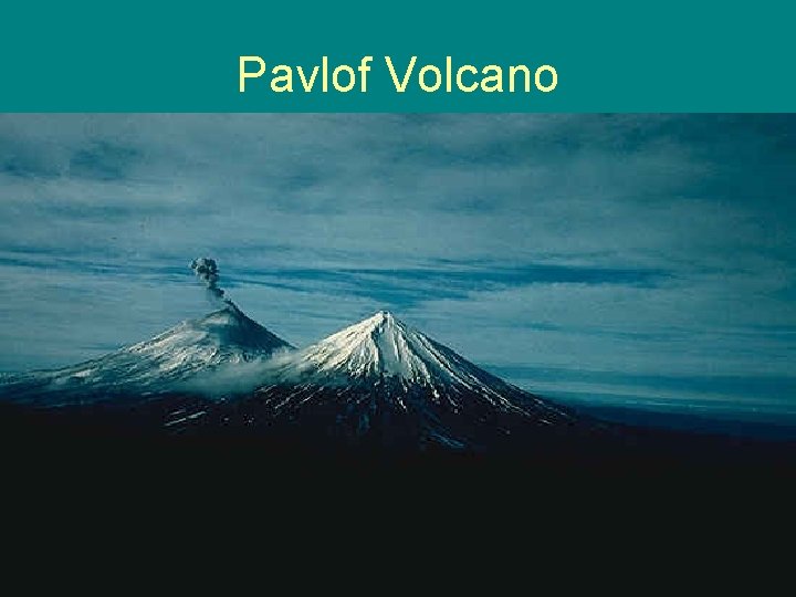 Pavlof Volcano 