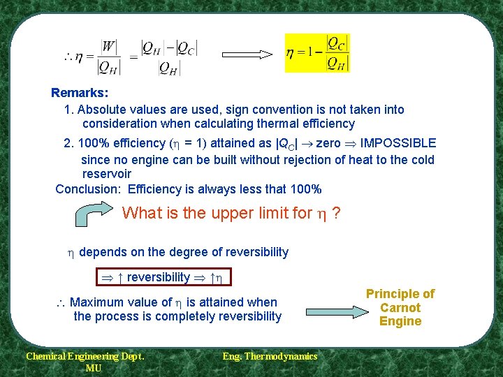 Remarks: 1. Absolute values are used, sign convention is not taken into consideration when Remarks: 1. Absolute values are used, sign convention is not taken into consideration when