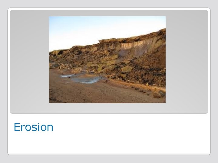 Erosion 