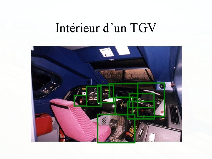 Intérieur d’un TGV 