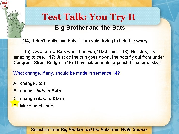 Day 4 Test Talk: You Try It Big Brother and the Bats (14) “I