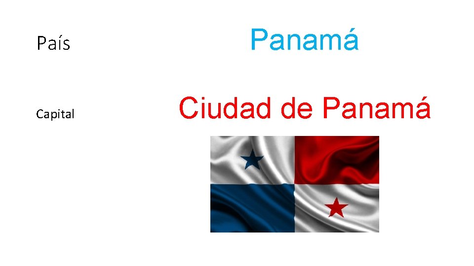 País Panamá Capital Ciudad de Panamá 