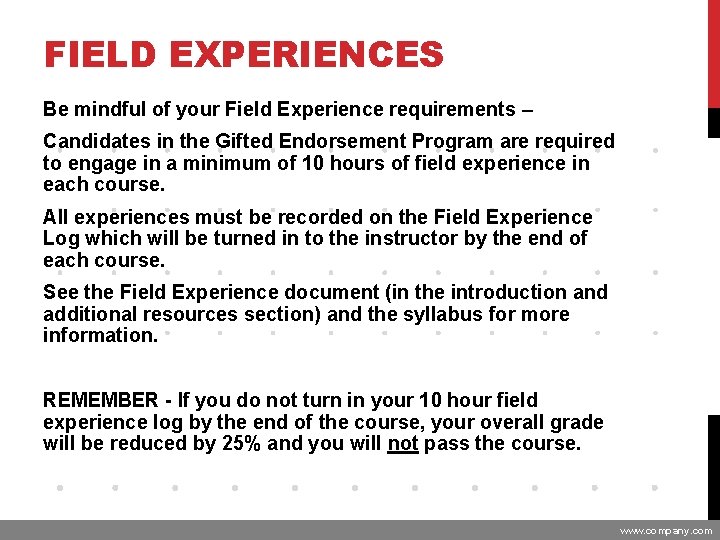 MODULE 3 INTRODUCTION AND MODULE OVERVIEW STANDARDS KNOWLEDGE