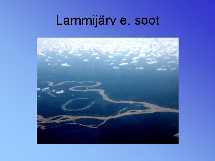 Lammijärv e. soot 