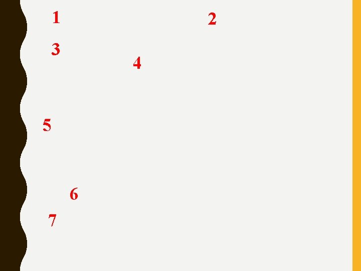 1 2 3 4 5 6 7 