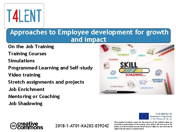 Approaches to Employee development for growth and impact On the Job Training Courses Simulations