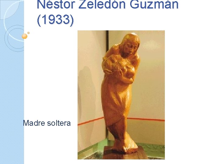 Néstor Zeledón Guzmán (1933) Madre soltera 