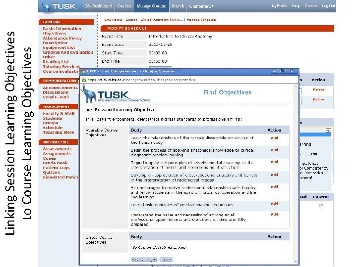 Linking Session Learning Objectives to Course Learning Objectives 