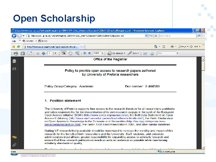 Open Scholarship 