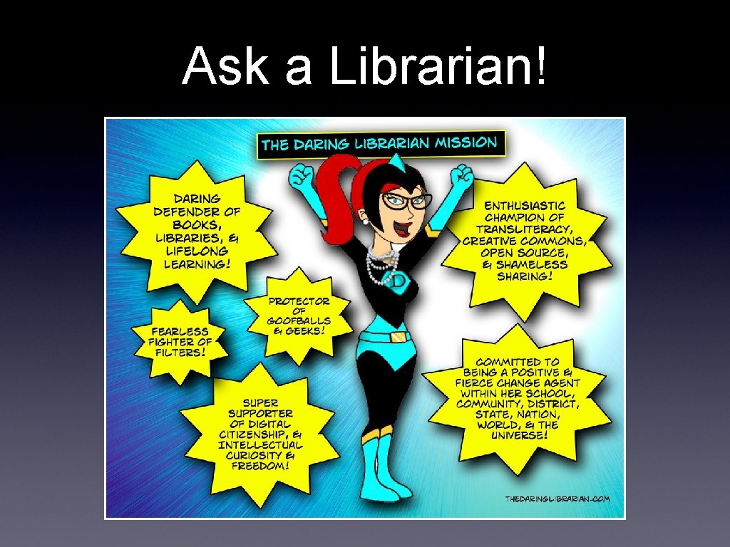 Ask a Librarian! 