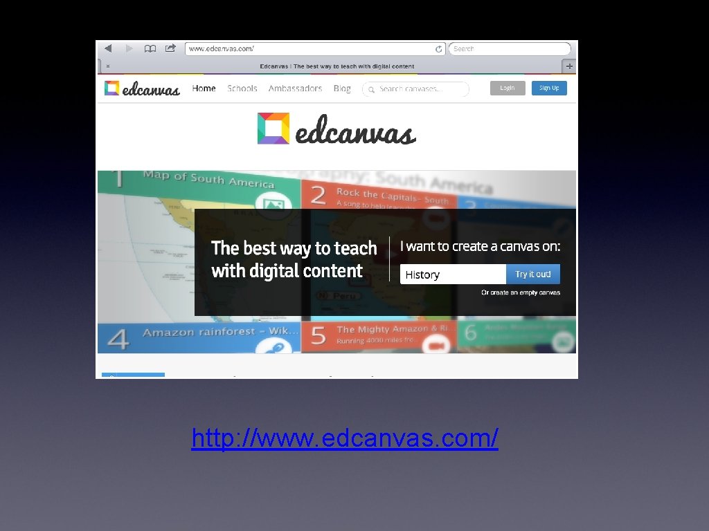 http: //www. edcanvas. com/ 