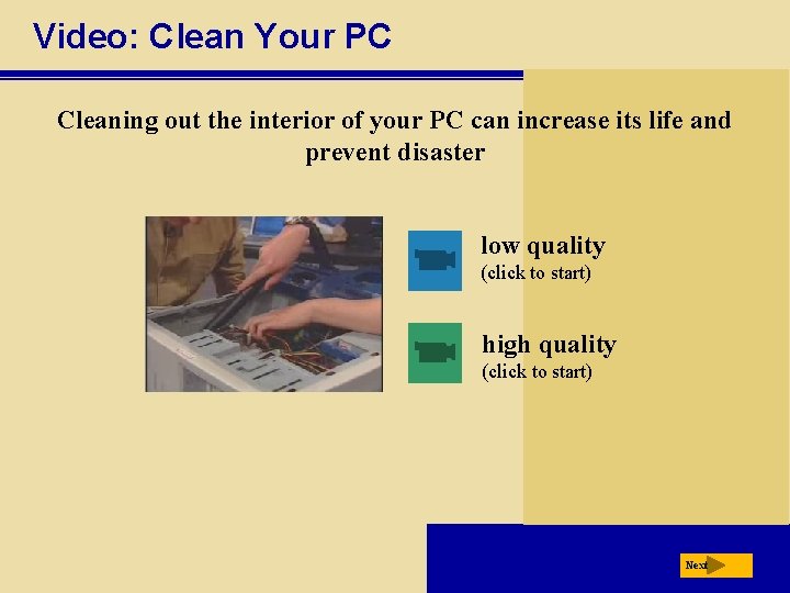 Video: Clean Your PC Cleaning out the interior of your PC can increase its