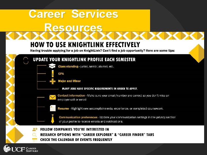 Career Services Resources 