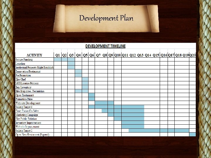 Development Plan 